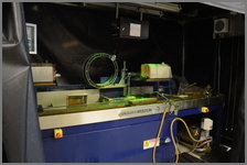 banc d'inspection de particules magnétiques