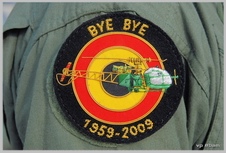 Badge Bye bye Alouette II