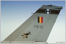 Le chardon sur un F-16B