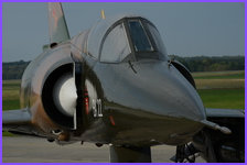 Le Mirage 5BA - BA 22 conservé sur la base