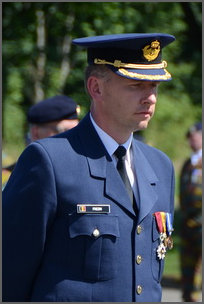 Le Major d'Aviation Frederic Frezin
