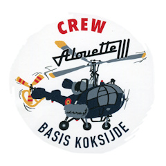 Alouette III - Badge crews