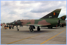 Le Mirage 5 BA 62 "MirSip" à Brustem en 1994