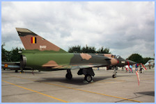 Le Mirage 5 BA 62 "MirSip" à Brustem en 1994