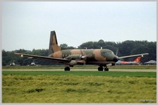 Le HS-748 CS 03 à Brustem en 1987