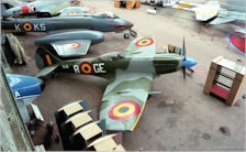 Spitfire F.14 - 349 sqn - Brussels Air Museum