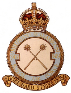 Insigne 349 squadron "Goedendags"